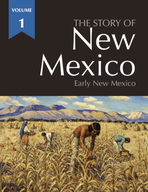 The Story of New Mexico Volume 1 New Mexico history textbook cover