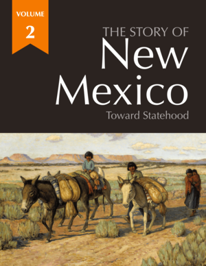 The Story of New Mexico Volume 2 New Mexico history textbook cover