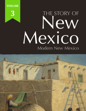 The Story of New Mexico Volume 3 high school New Mexico history textbook cover