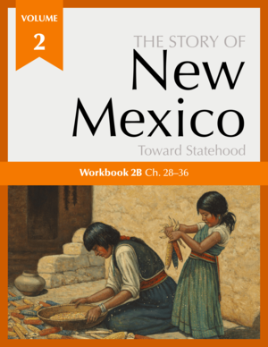 The Story of New Mexico Volume 2 Workbook 2B cover